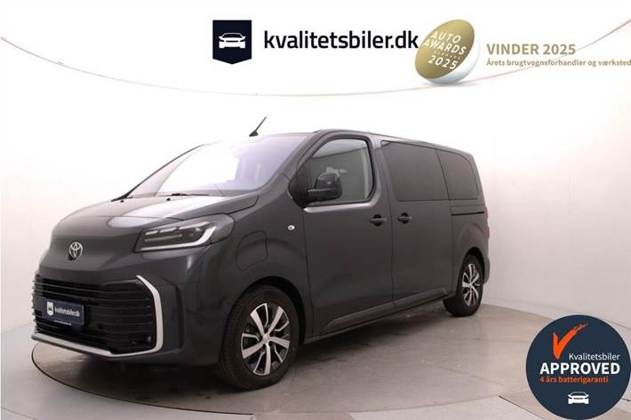 Grå Toyota Proace Verso Electric fra 2025