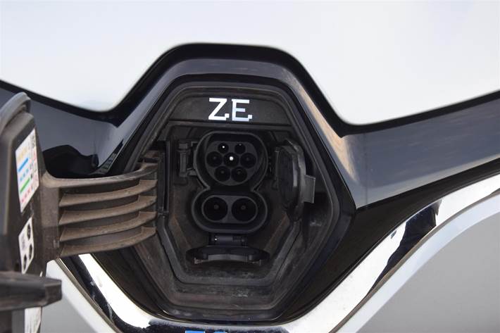 Sølv Renault Zoe fra 2021