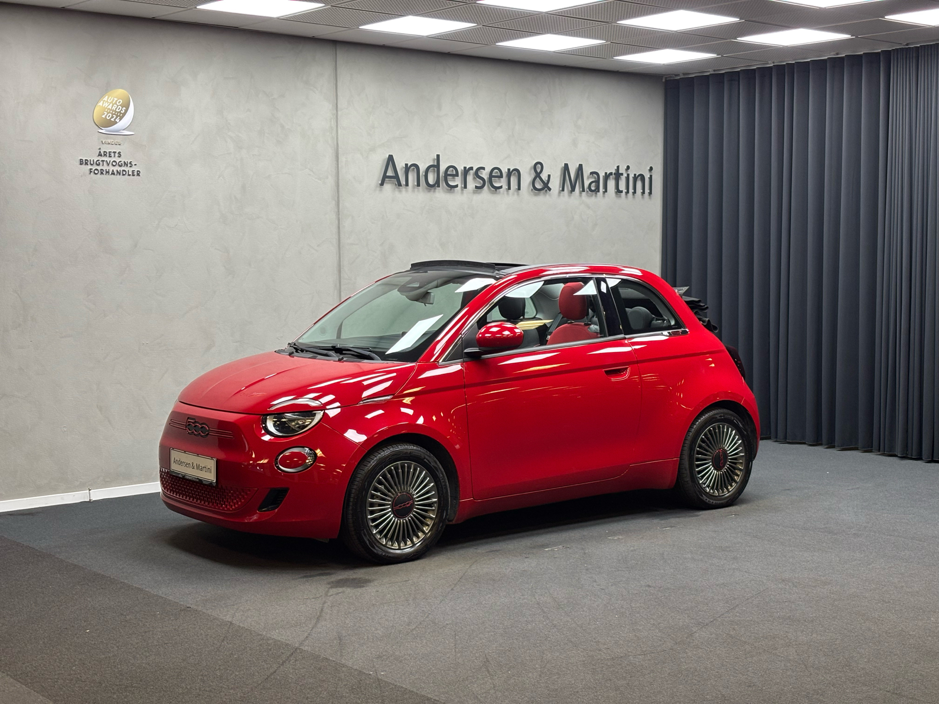 Fiat 500e EL RED 95HK Cabr. Aut.