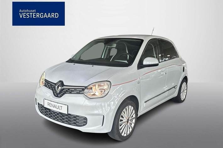 Hvid Renault Twingo fra 2021 set udefra
