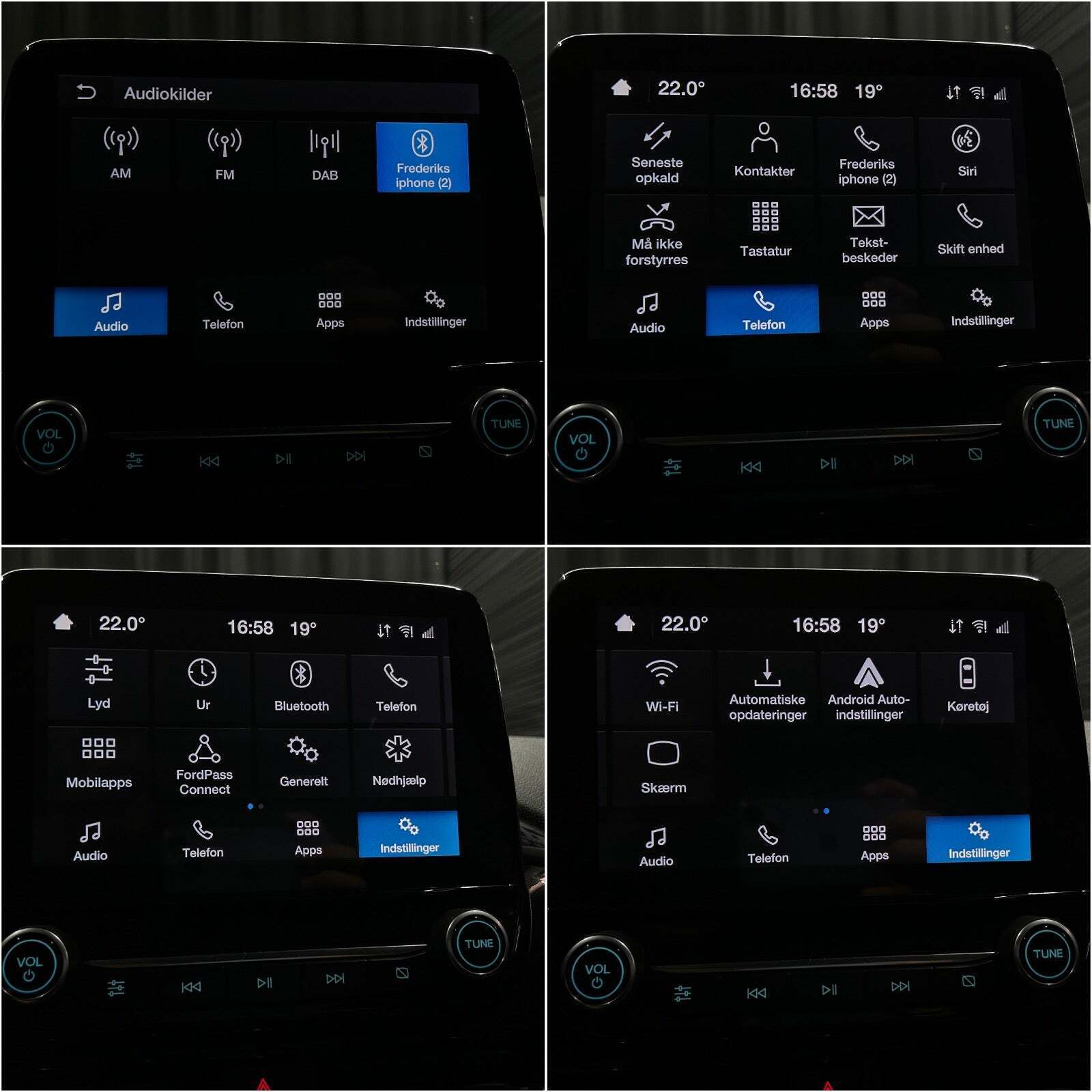 Grå Ford Fiesta fra 2018