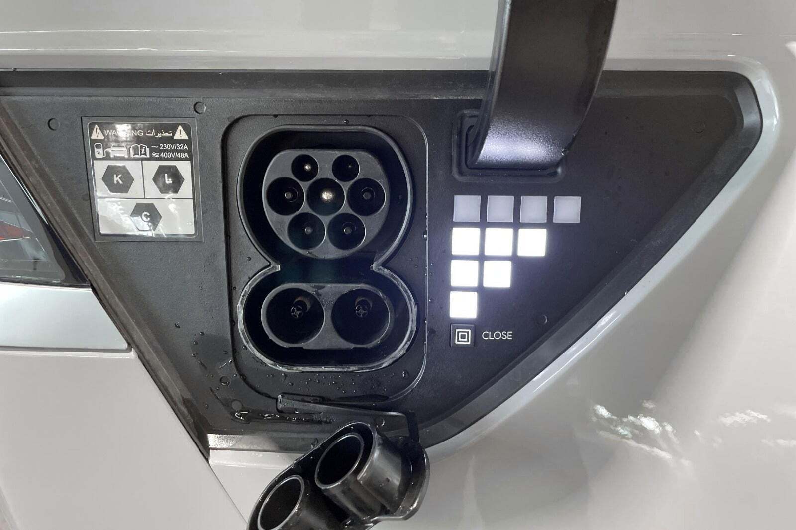 Grå Hyundai Ioniq 5 fra 2024