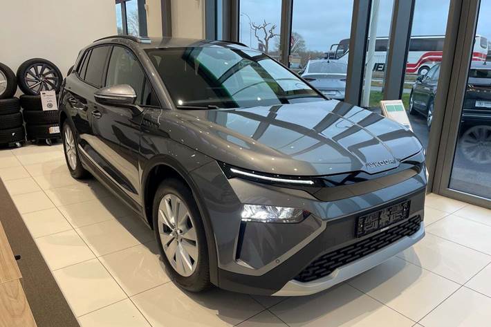 Grå Skoda Elroq fra 2026