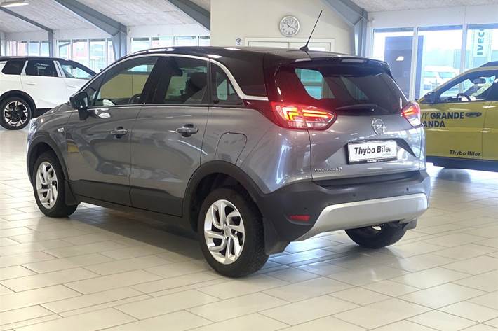 Grå Opel Crossland X fra 2019
