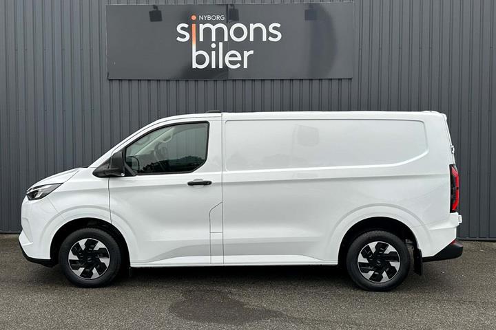 Hvid Ford E-Transit Custom 320 L2 fra 2025