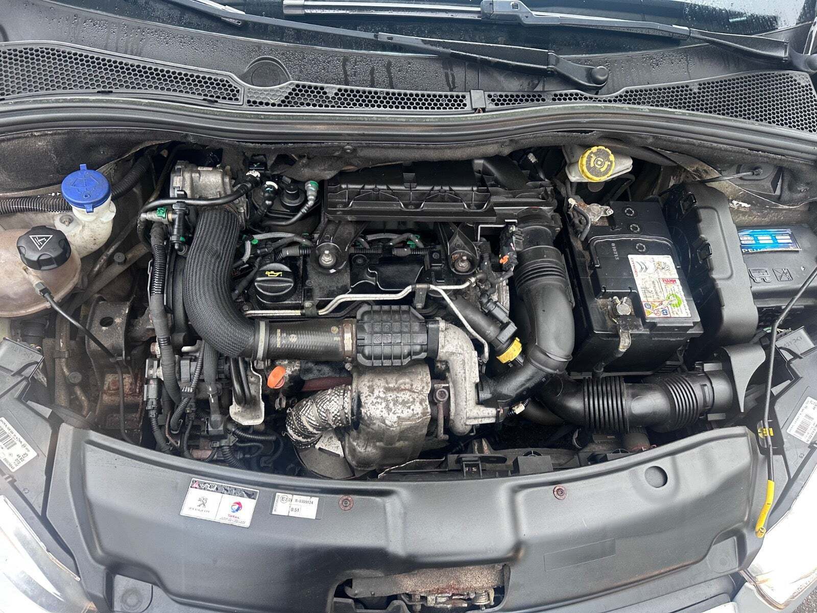 Grøn Peugeot 208 fra 2012