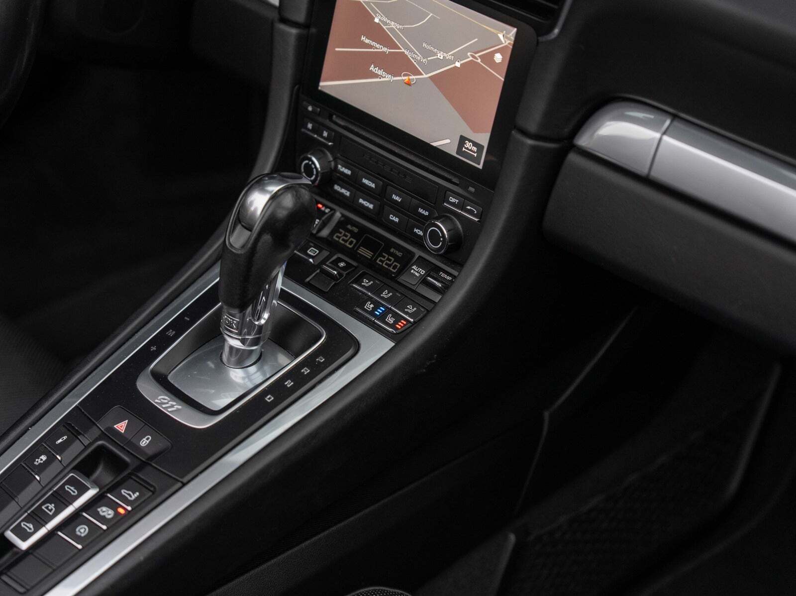 Sort Porsche 911 Carrera 4S fra 2016