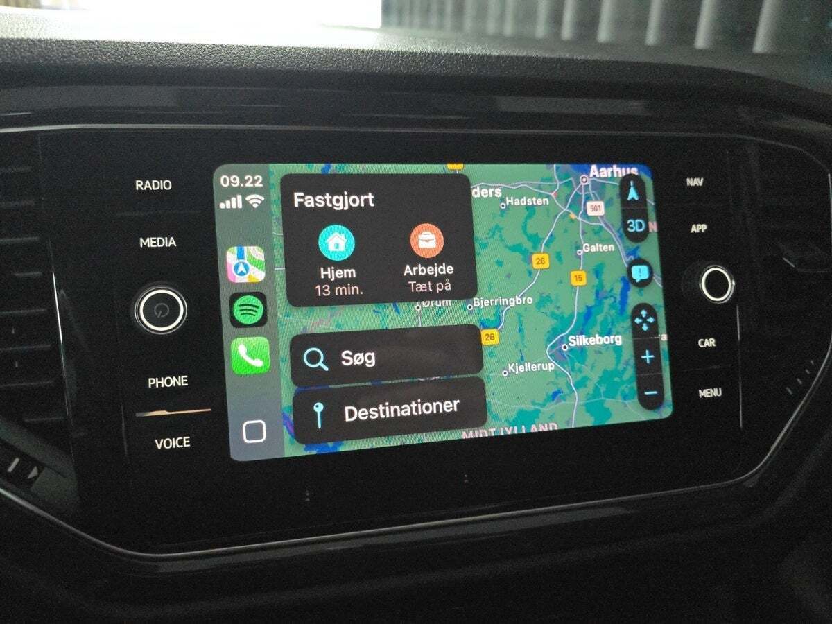 Grå VW T-Roc fra 2018