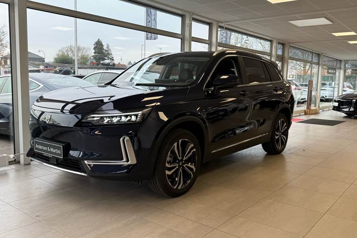 Blå Skyworth K fra 2026 set udefra