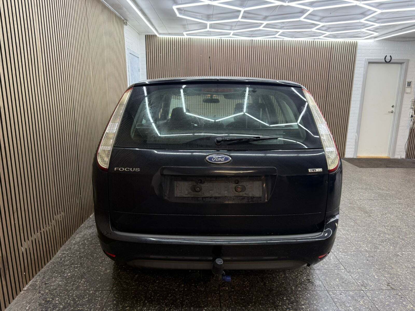 Sort Ford Focus fra 2008