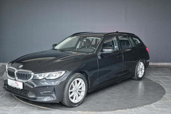 Sort BMW 320d fra 2020