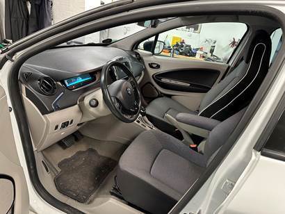 Hvid Renault Zoe fra 2013