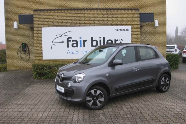 Grå Renault Twingo fra 2017