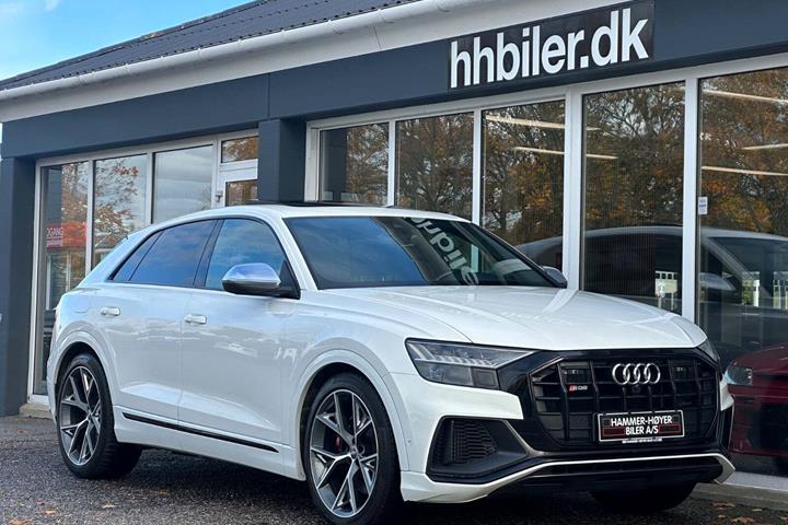 Hvid Audi SQ8 fra 2020