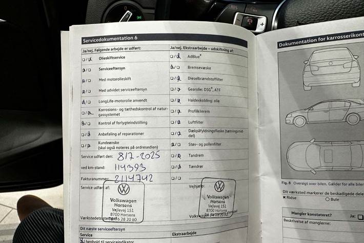 Grå VW Polo fra 2017