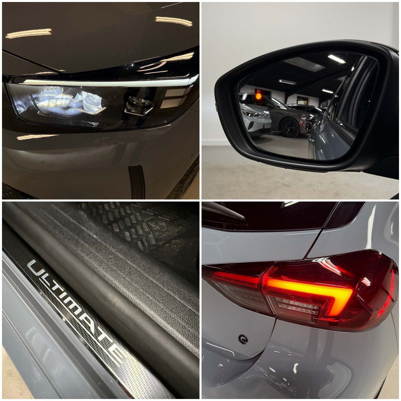 Grå Opel Corsa-e fra 2024