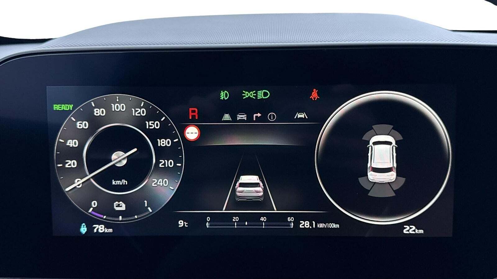 Blå Kia Niro fra 2025