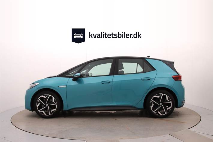 Turquoise VW ID.3 fra 2021