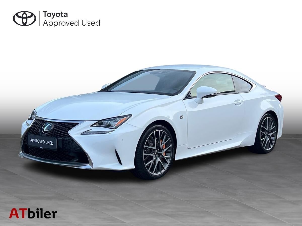 Lexus RC 2,0 200 T 245HK 2d 8g Aut.