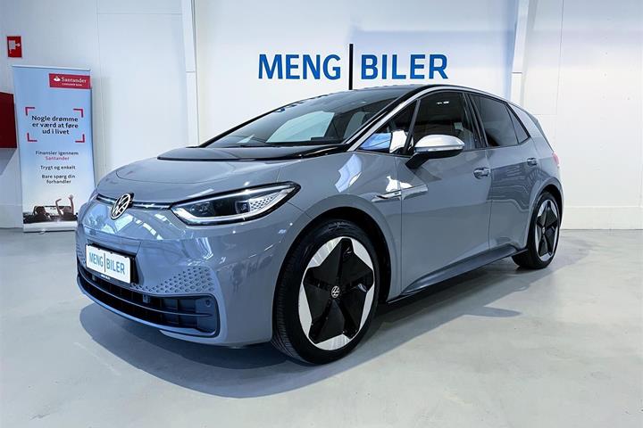 Grå VW ID.3 fra 2020