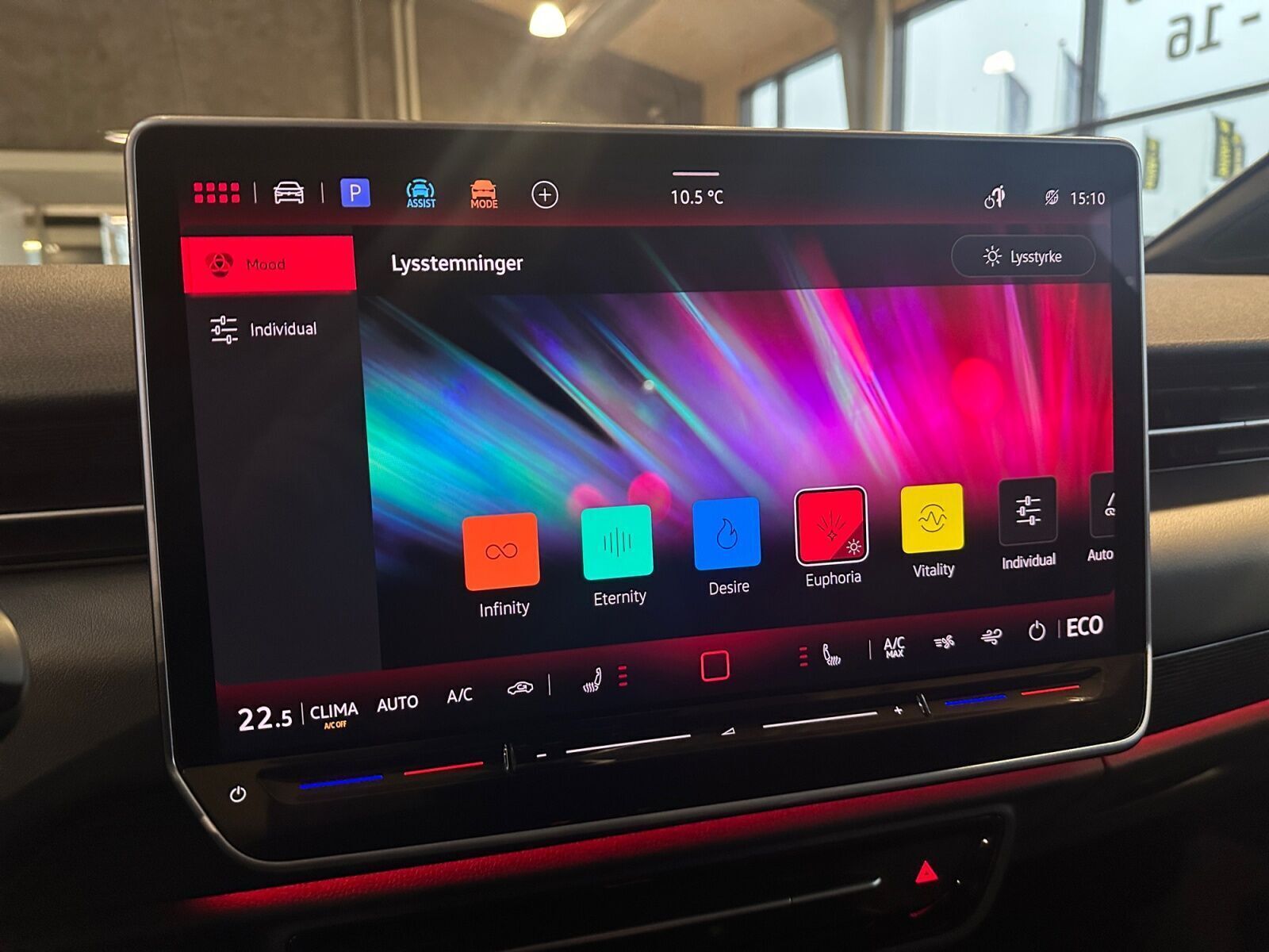 Blå VW ID.7 fra 2024