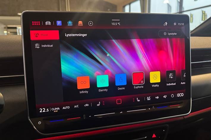 Blå VW ID.7 fra 2024
