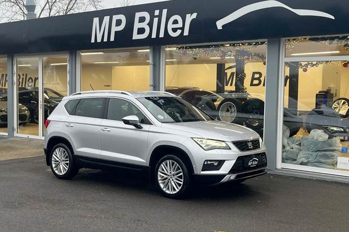 Grøn Seat Ateca fra 2017