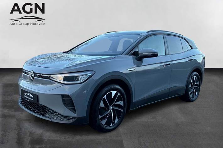 Grå VW ID.4 fra 2022 set udefra