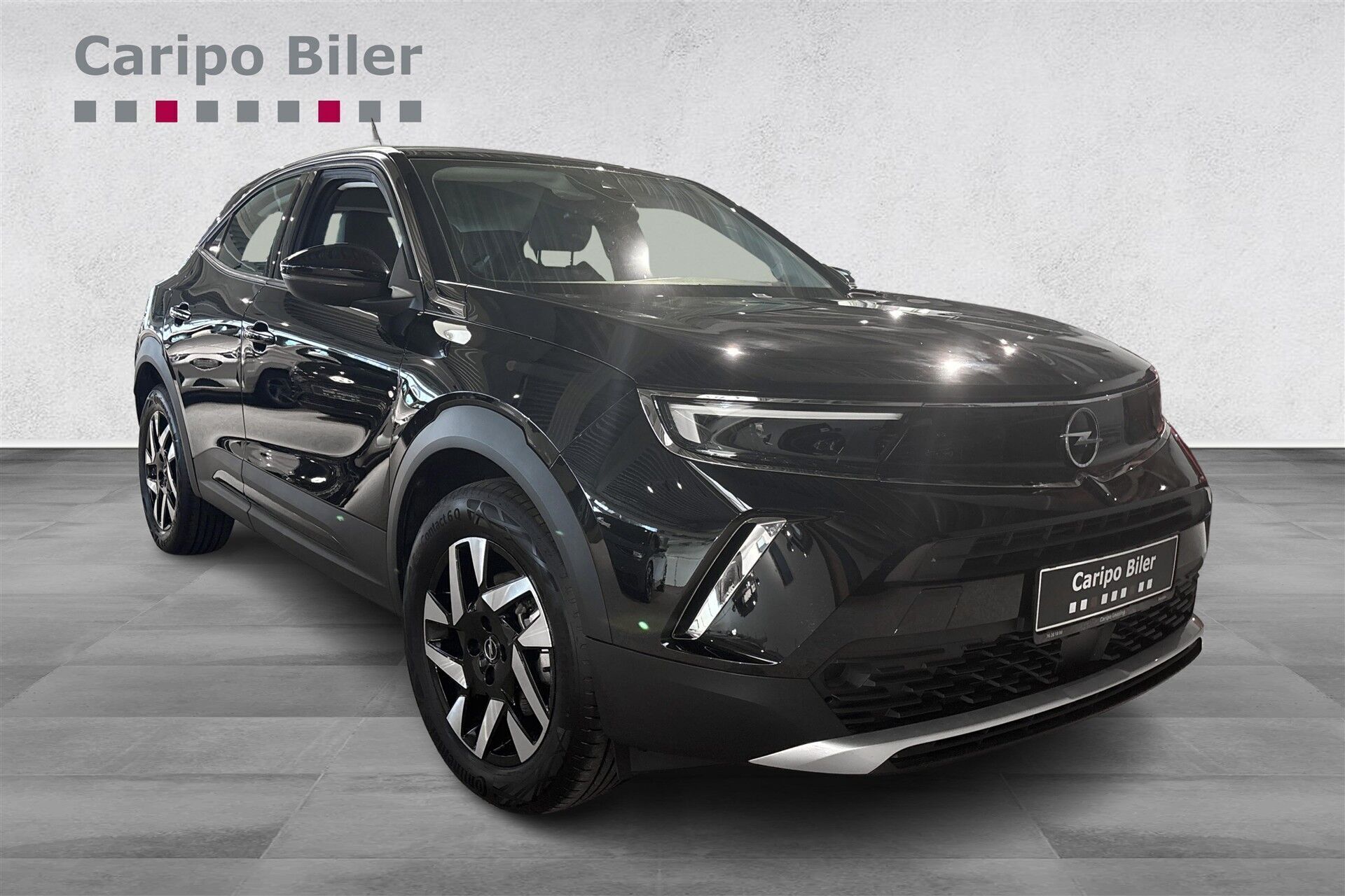 Sort Opel Mokka-e fra 2023