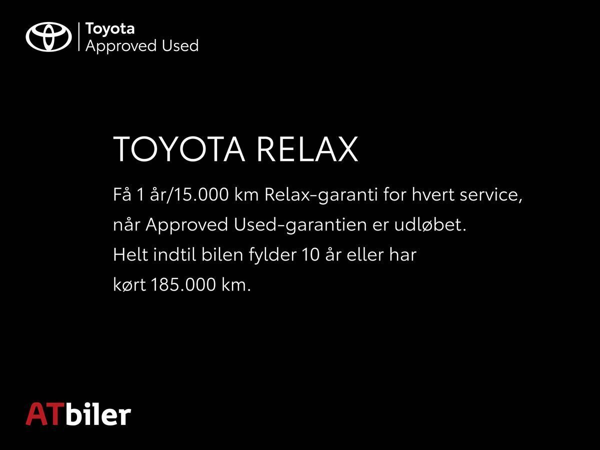 Rød Toyota Aygo fra 2019