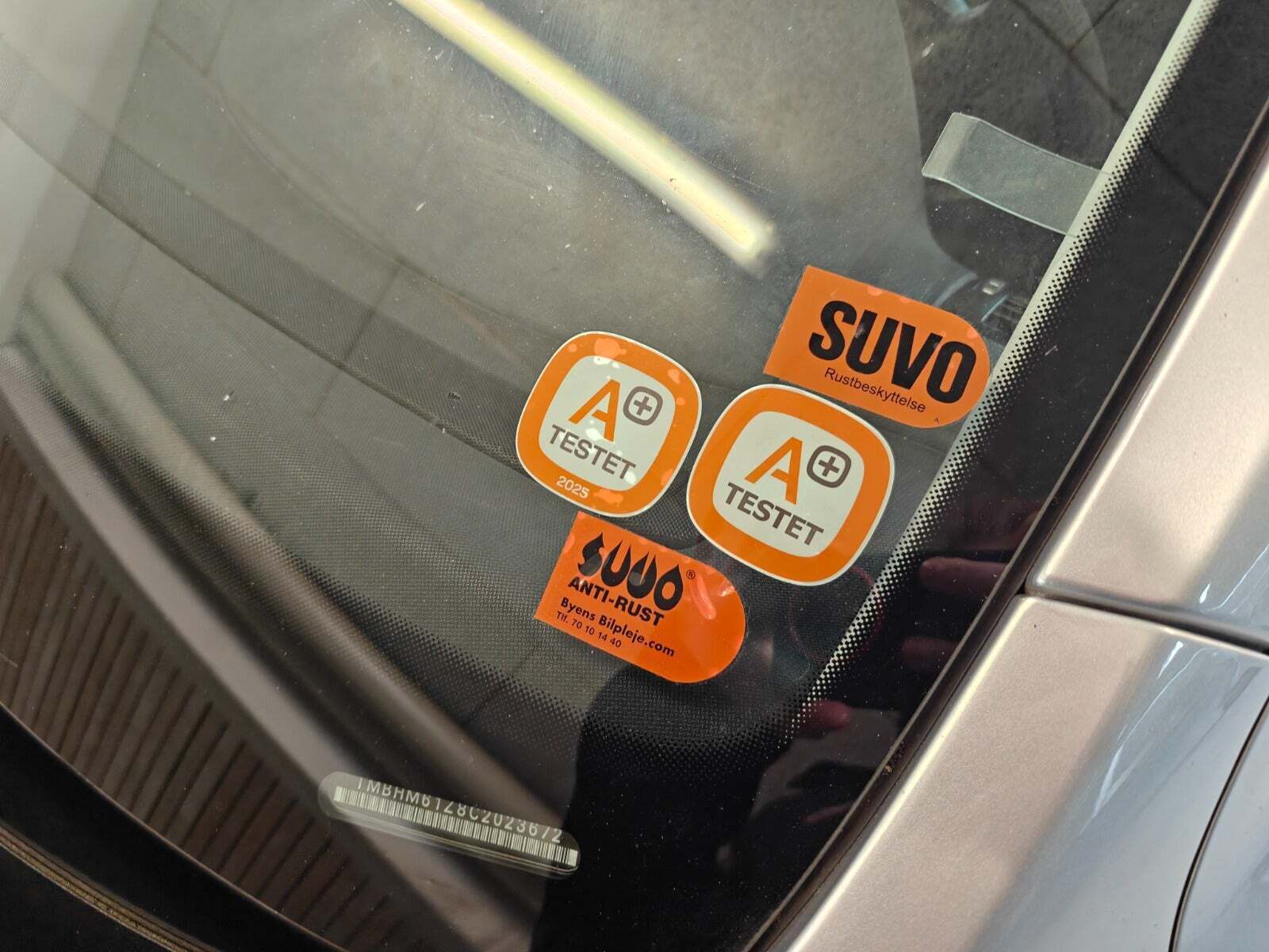 Gul Skoda Octavia fra 2011