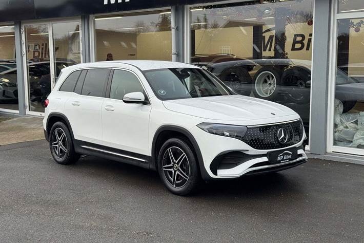 Hvid Mercedes EQB250+ fra 2024
