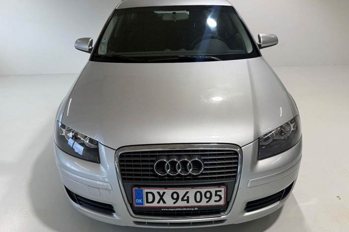 Sølv Audi A3 fra 2007