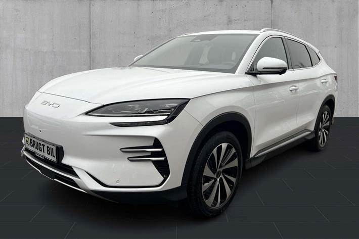 Hvid BYD Seal U fra 2024 set udefra