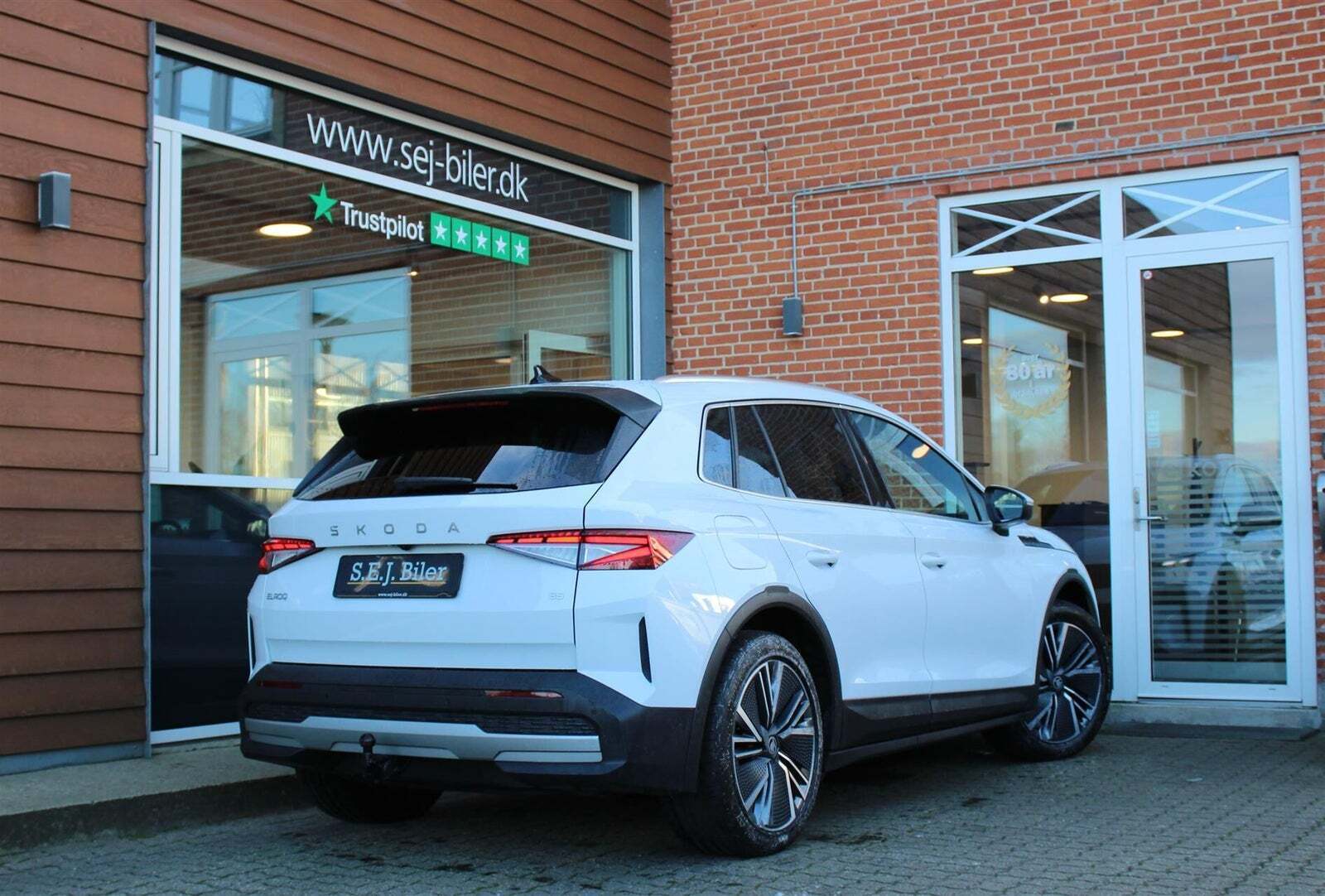 Hvid Skoda Elroq fra 2025