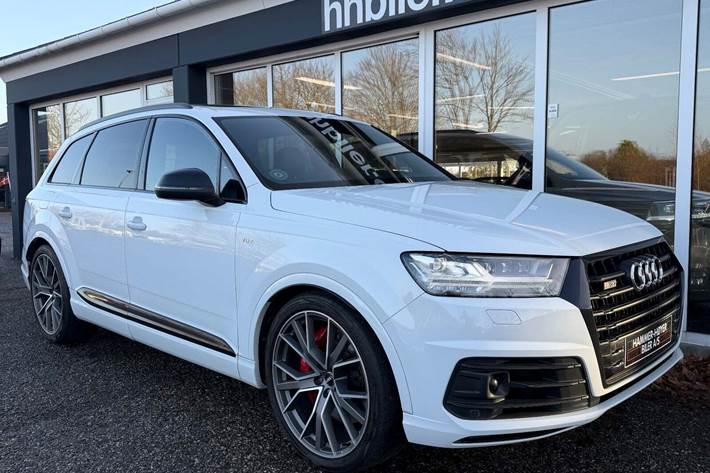 Hvid Audi SQ7 fra 2017