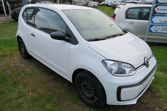 Hvid VW UP! fra 2017