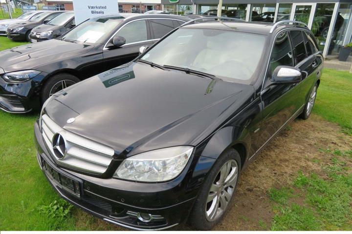 Sort Mercedes C220 fra 2008