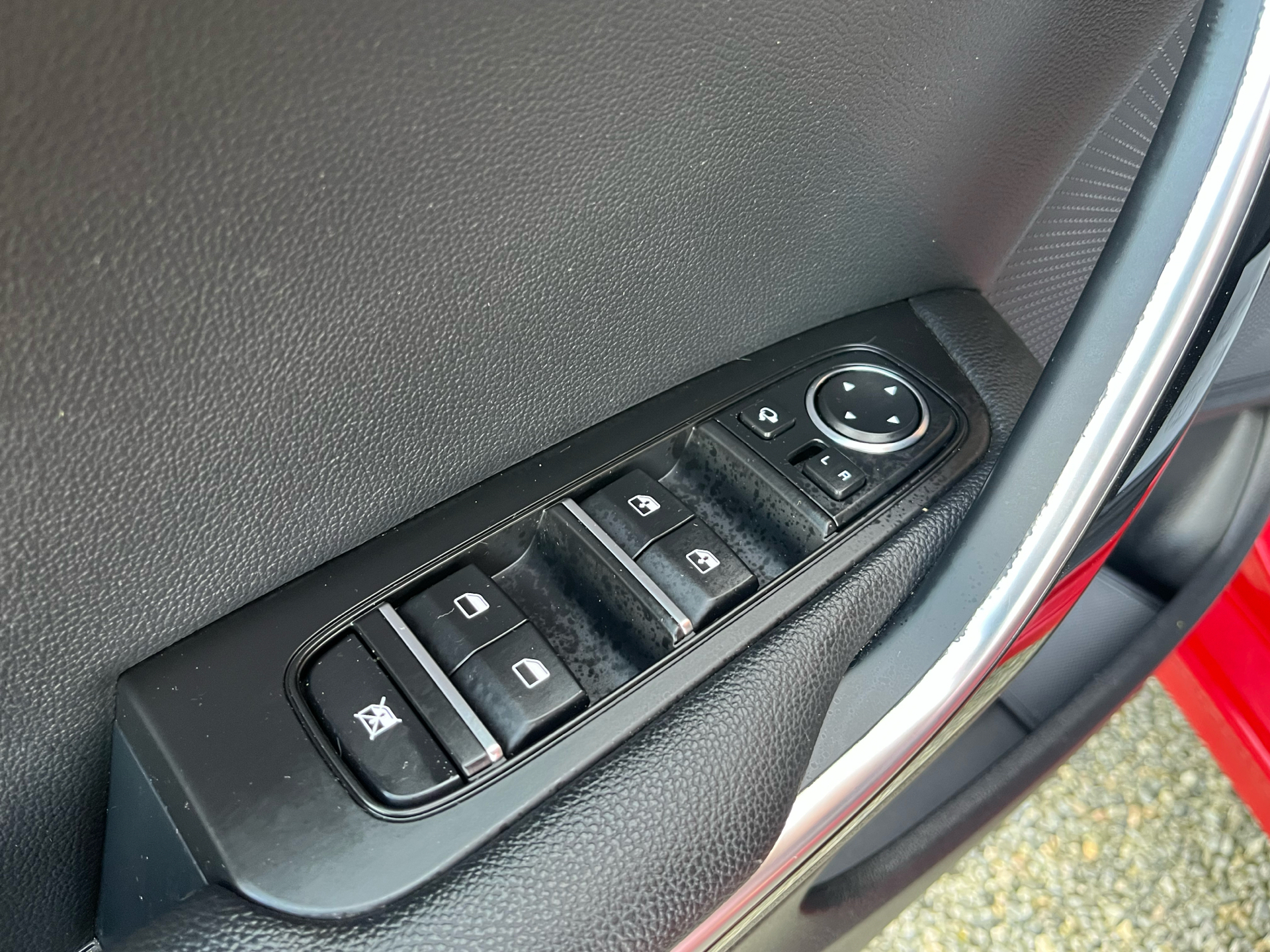 Rød Kia Ceed fra 2018