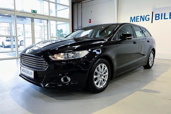 Sort Ford Mondeo fra 2016