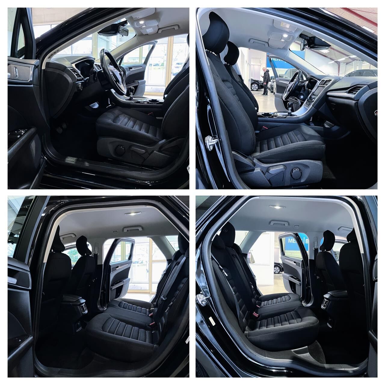 Sort Ford Mondeo fra 2016