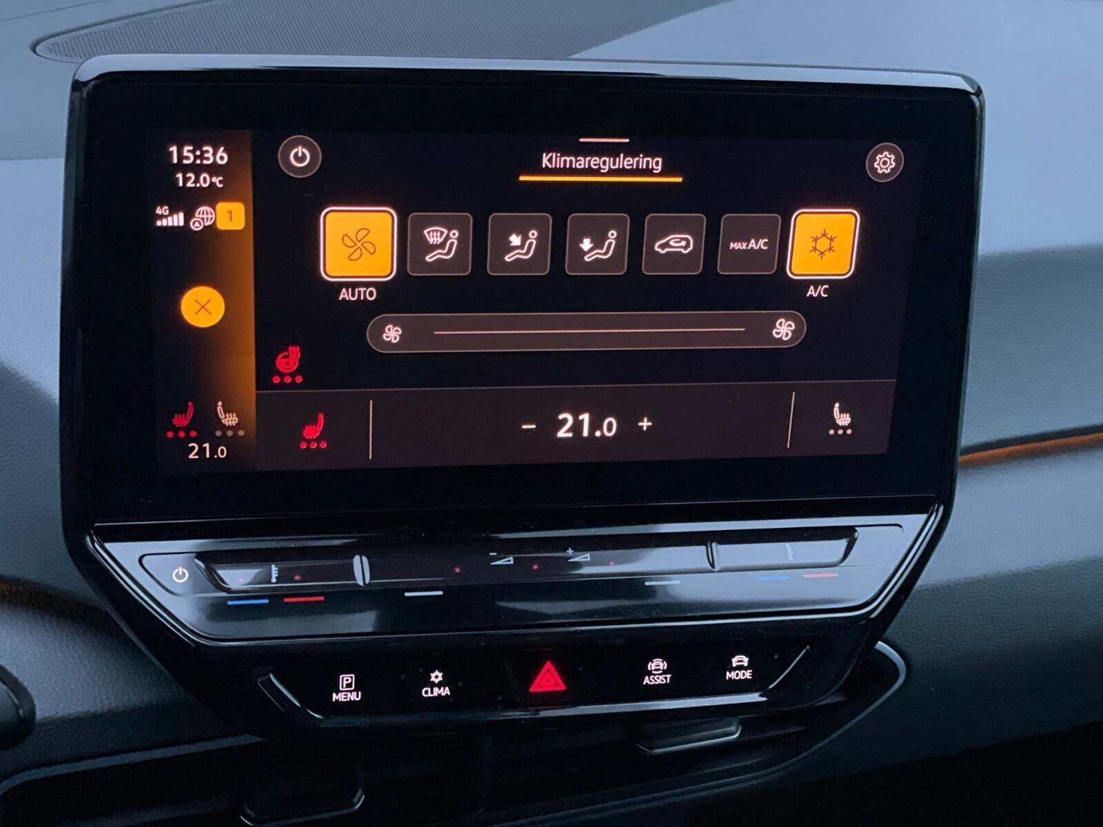 Sølv VW ID.3 fra 2021