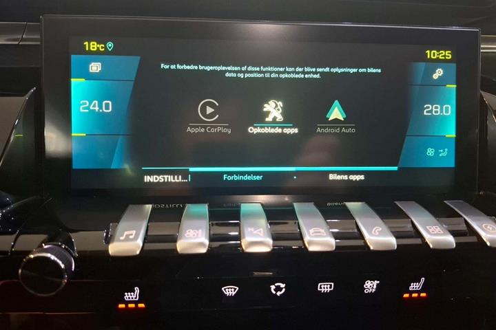 Hvid Peugeot 508 fra 2022