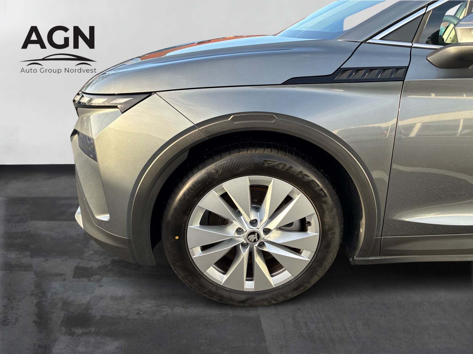 Grå Skoda Elroq fra 2025