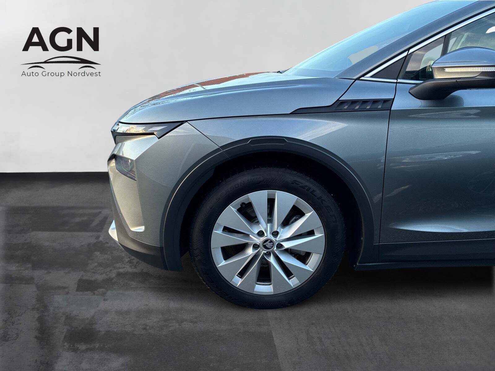 Grå Skoda Elroq fra 2025