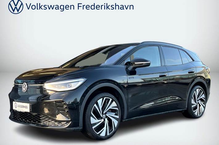 Sort VW ID.4 fra 2023 set udefra