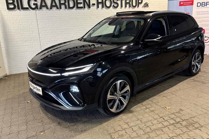 Sort MG Marvel R fra 2023 set udefra