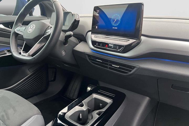 Blå VW ID.4 fra 2023