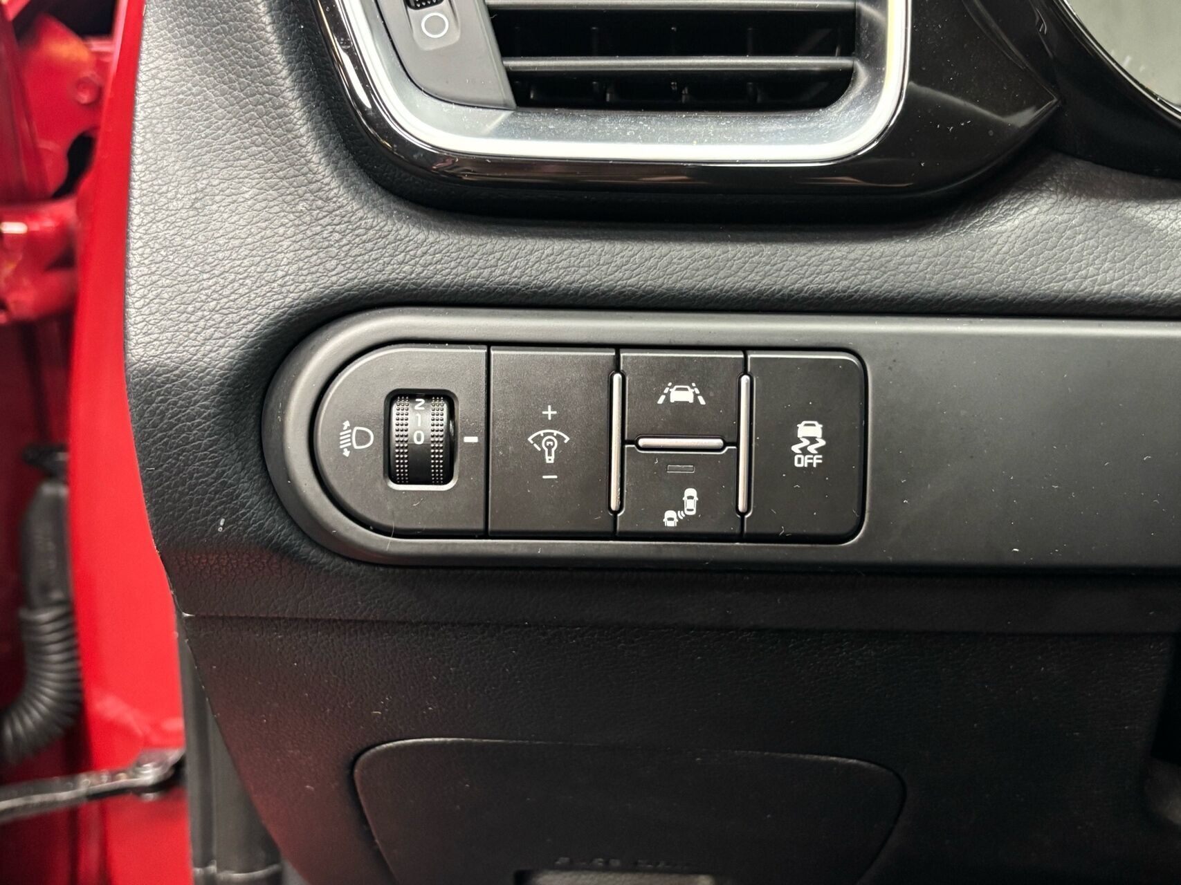 Rød Kia Ceed fra 2020