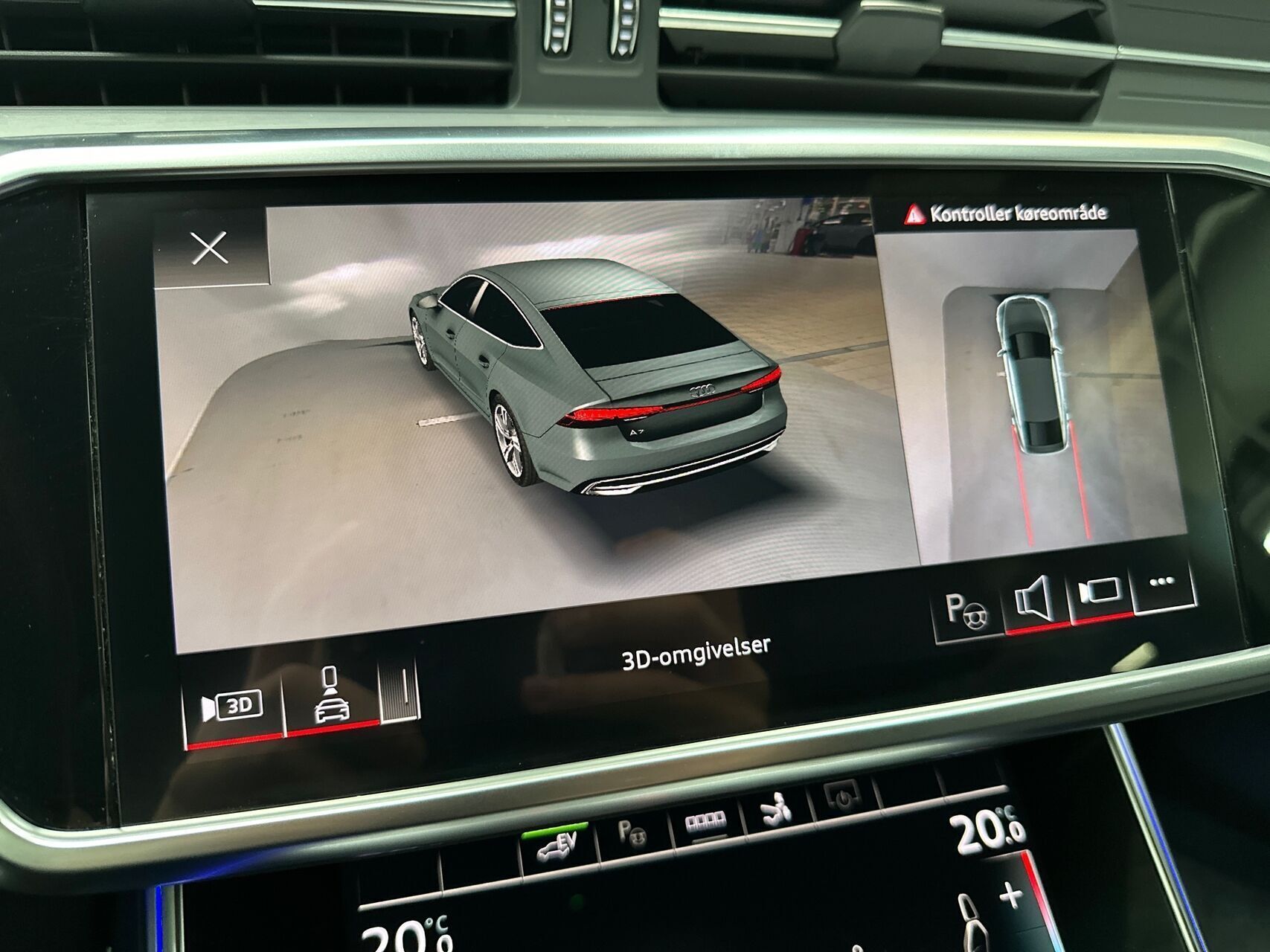 Sort Audi A7 fra 2021